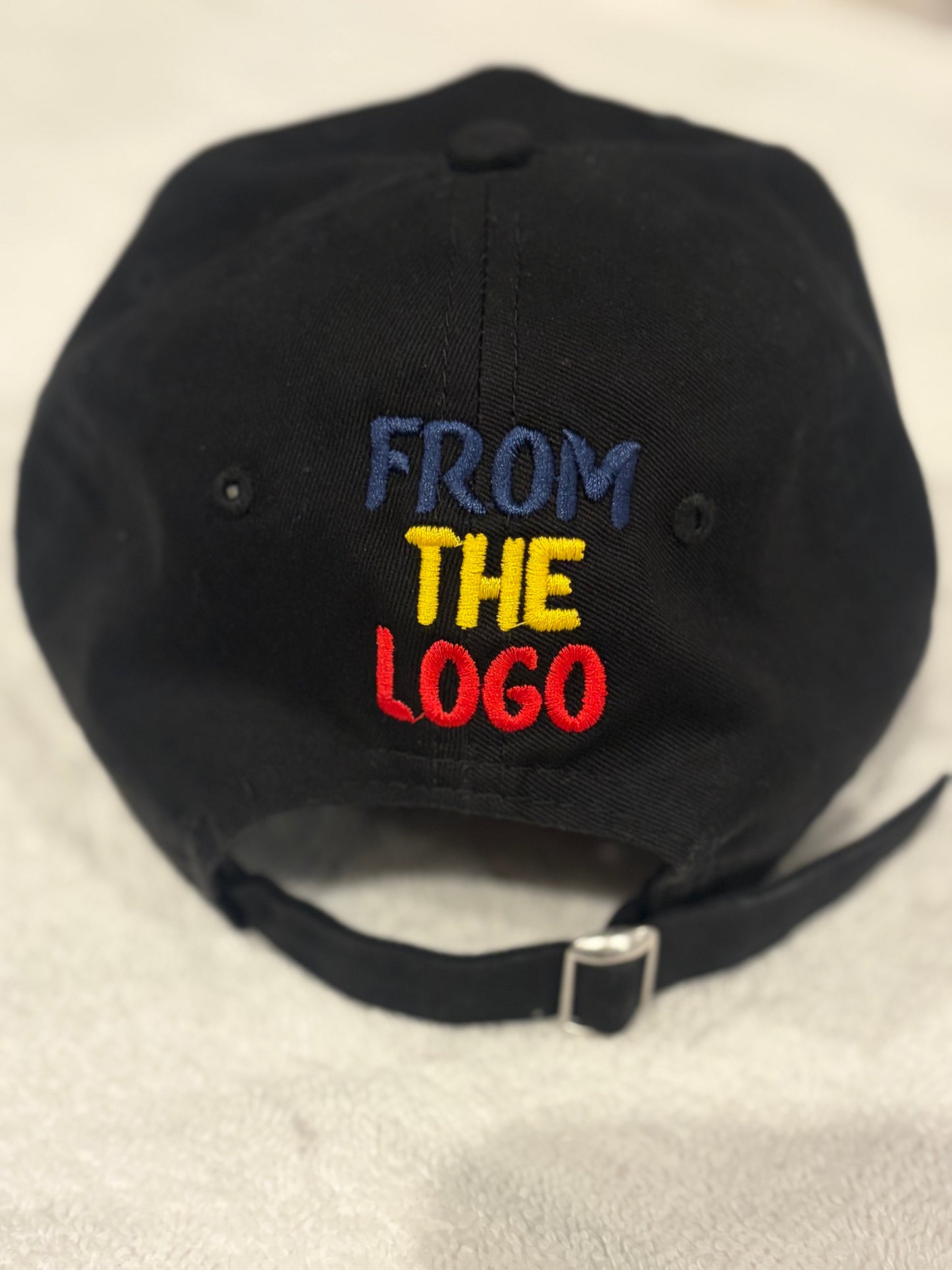 From The Logo™ New Era Courtside Cap – Black