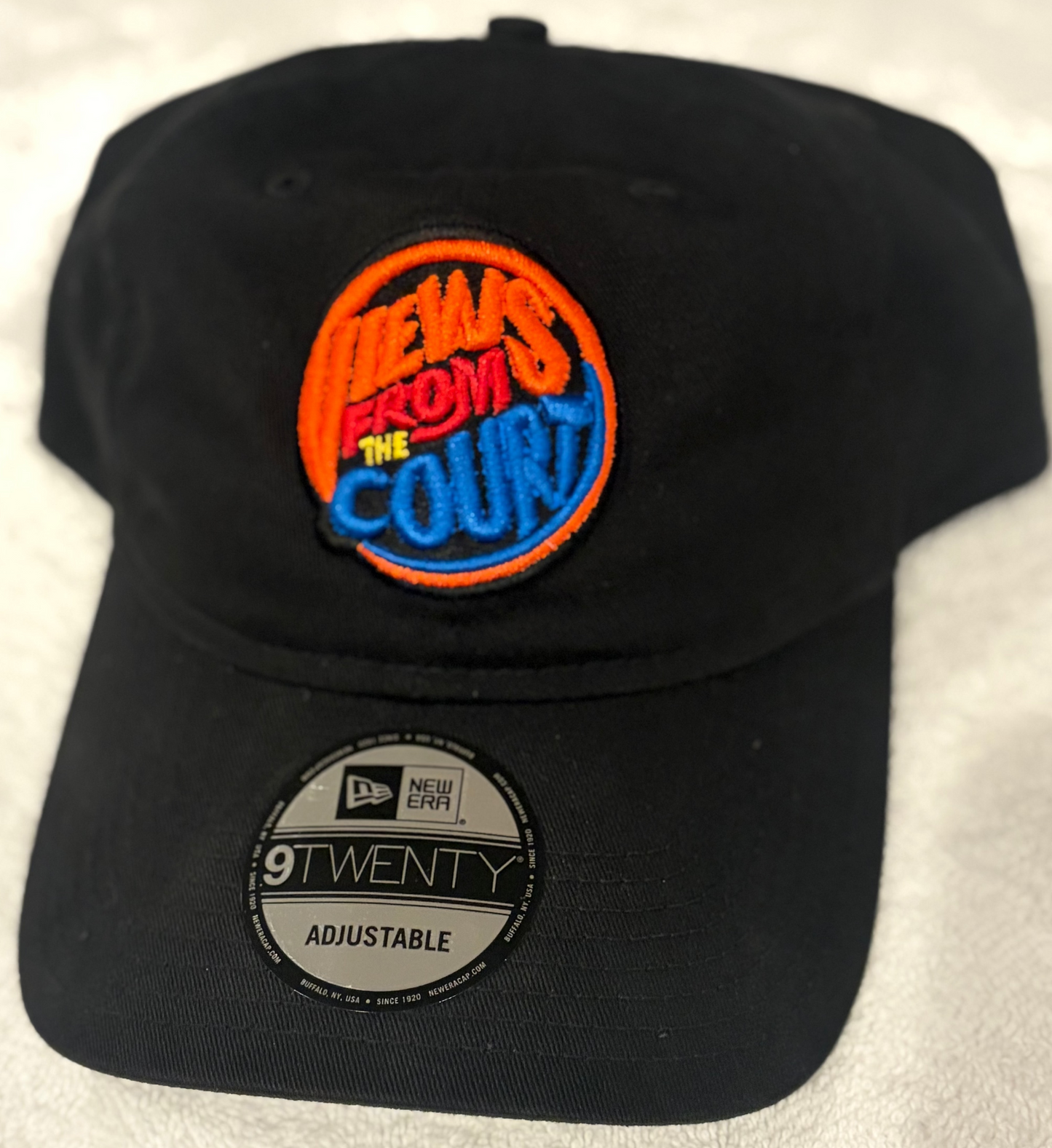 From The Logo™ New Era Courtside Cap – Black